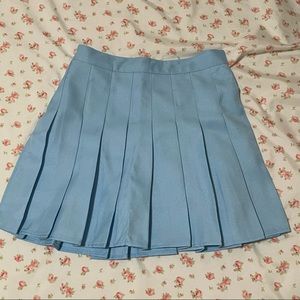 5/$25 blue pleated tennis skirt